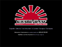 Tablet Screenshot of expotaku.com